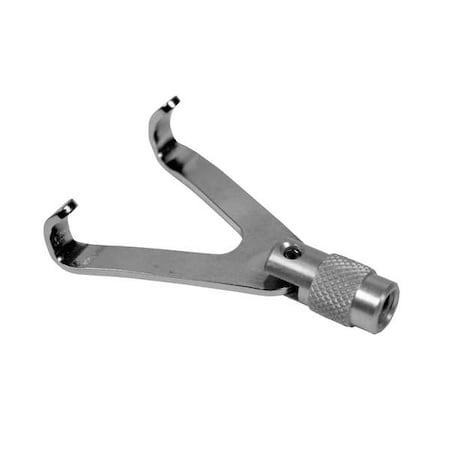 Aluminum Fork Hook, 20 lb Cap, M6 Thread MPN:FG-M6FKL-AL