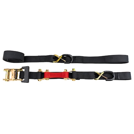 Ratchet Tie Down Strap, 15 ft MPN:15RSBKP