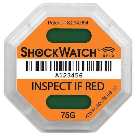 RFIDImpactTag, Orange, 75g-force, PK100 MPN:SWRFID-75G