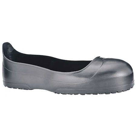 Overboots, Plain Toe, Rubber, 2 in Height, Pull On Closure, SFC-2 Sole, Black, S MPN:54