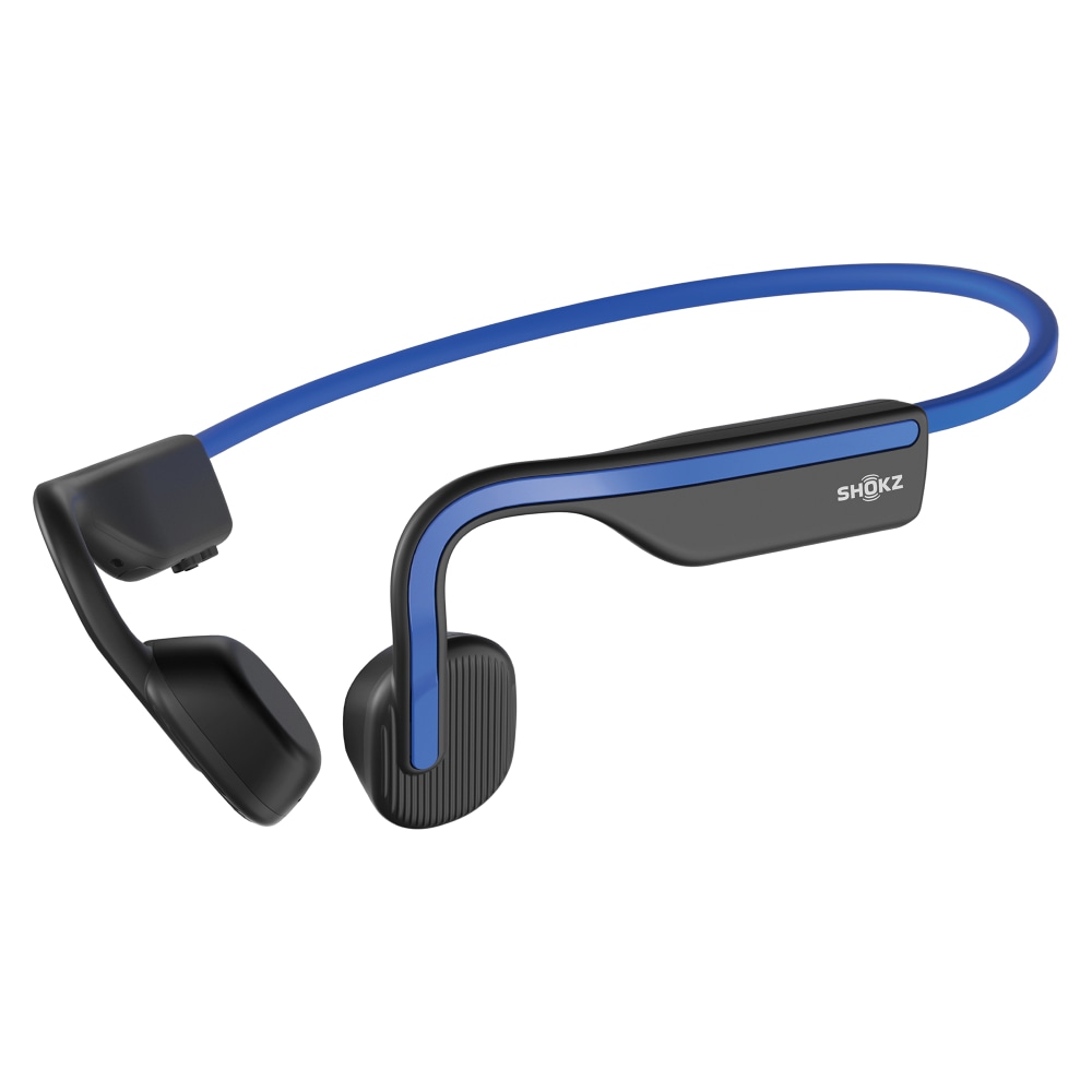 Shokz OpenMove Behind The Ear Headphones With Mic And Bluetooth, Blue MPN:S661-ST-BL-US