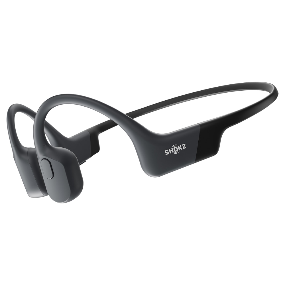 Shokz OpenRun Bone-Conduction Open-Ear Sport Headphones With Microphones, Black MPN:S803-ST-BK-US