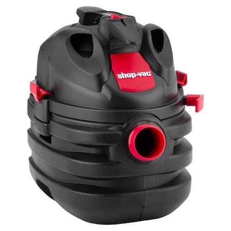 Shop Vacuum, 5 gal Tank Size, Plastic, 2 in Vacuum Hose Dia, 8 ft Hose, 85 cfm Air Flow MPN:5872911