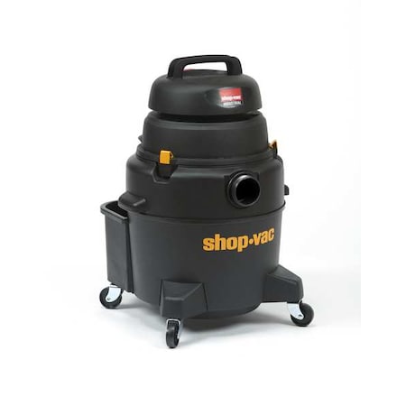 Shop Vacuum, 8 gal Tank Size, Plastic, 2 in Vacuum Hose Dia, 8 ft Hose, 90 cfm Air Flow MPN:9258006
