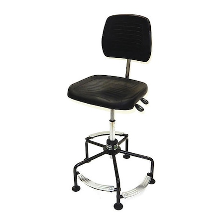 Workbench Chair, Industrial, Deluxe, Adj MPN:1010317
