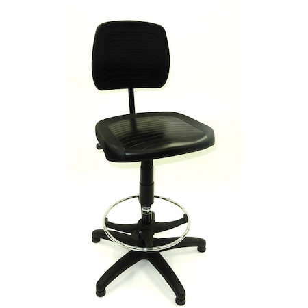Workbench Chair, Five Star Base Del, Adj MPN:1010323