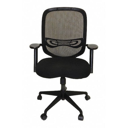 Task Chair Office Chair, Mesh Adjustable Lumbar, Adjustable Arms, 18-1/2