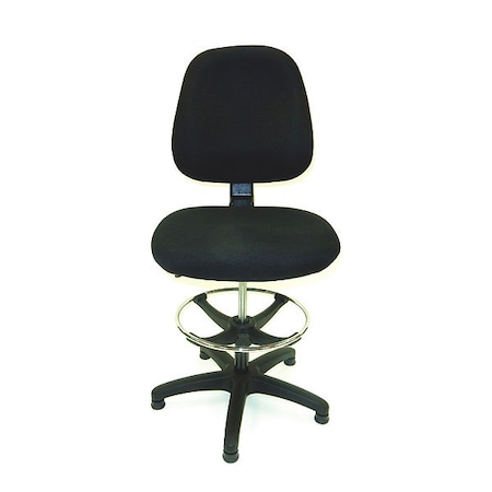 Workbench Chair, Fabric, High Back, Simple MPN:1010403