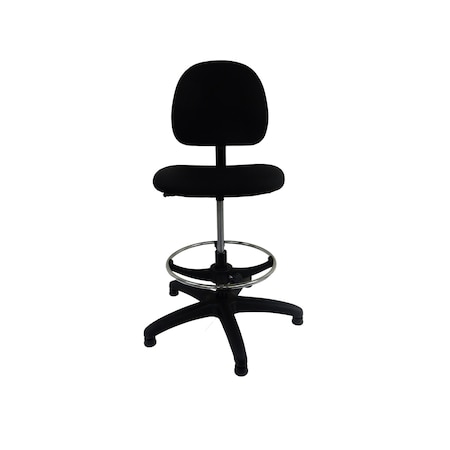Workbench Chairs ESD Chair, 20 in to 27 in Height, Blue MPN:1010453