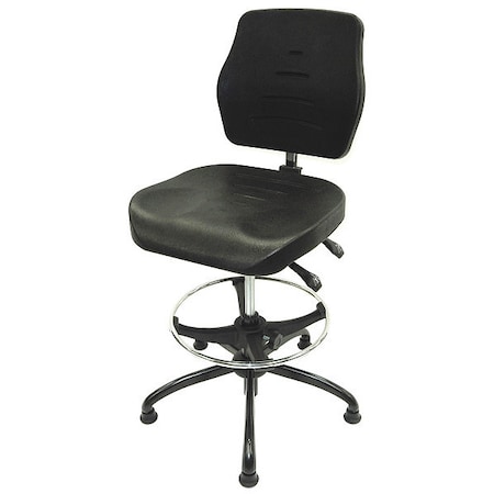 Workbench Chair, Polyurethne Foot, 300 lb. MPN:1010541