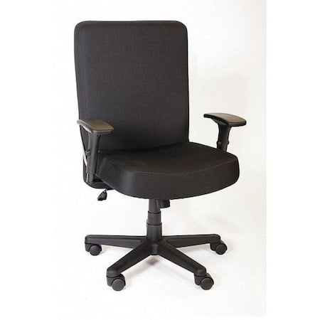 Big and Tall Chair Chair, Big and Tall High Back, Adjustable Arms, 17-1/2
