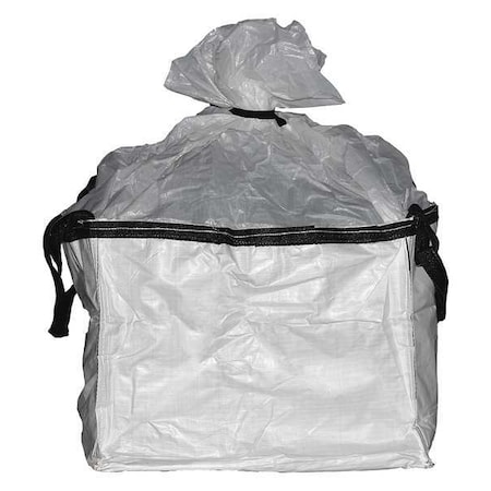 Bulk Bags, 165 g/sq m, White, Easy Tie, 5 PK MPN:228291