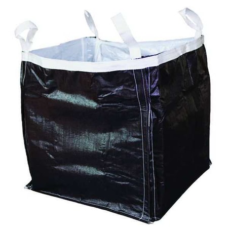 Bulk Bags, 165 g/sq m, Black, Easy Tie MPN:ST14