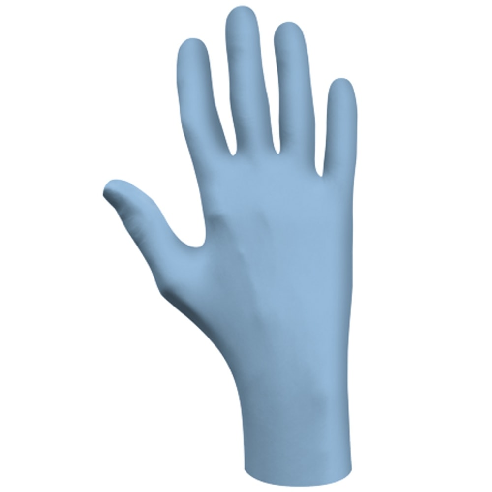 Showa Best Powdered Nitrile Disposable Gloves, Large, Blue, 100 Gloves Per Pack, Case Of 10 Packs MPN:7005L