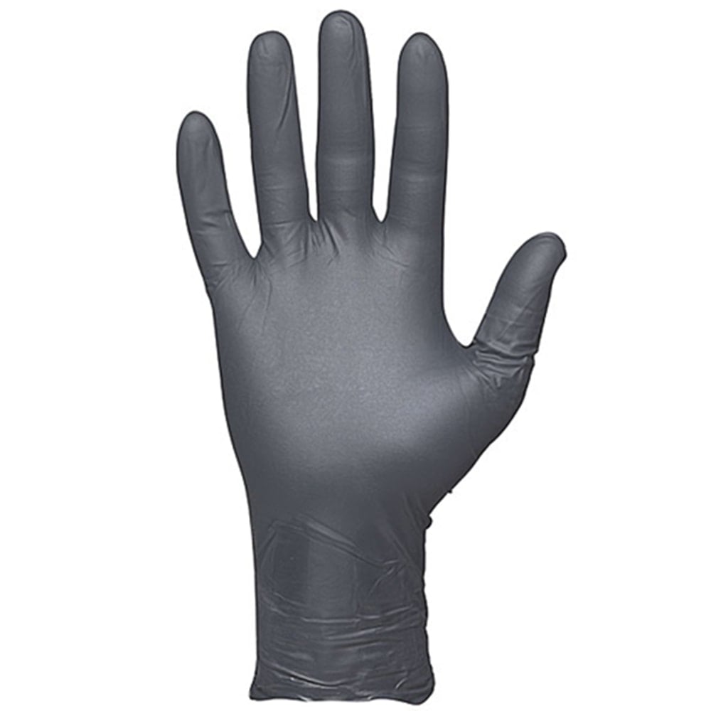 Showa Best Powder Free Disposable Gloves, Large, Black, Case Of 1, 000 Gloves MPN:9700PFL