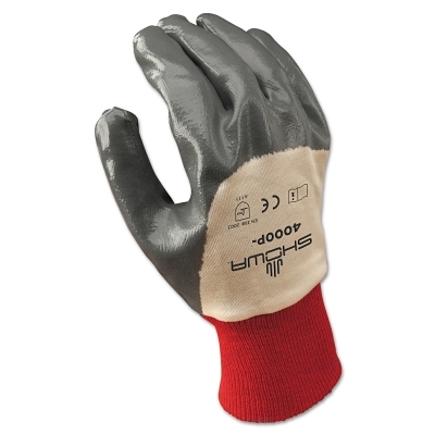 Dispose Nitrile Palm-Coated- White w/ DZ6 MPN:4000P-08