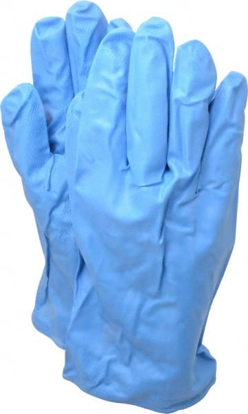 Chemical Resistant Gloves: 2X-Large, 11 mil Thick, Nitrile-Coated, Nitrile, Unsupported MPN:707FL-11