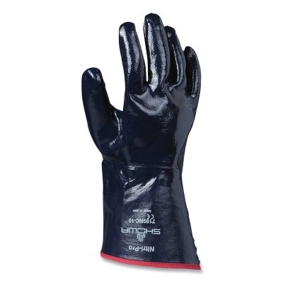 Dispose Nitrile-Coated-Navy- Fully-C DZ6 MPN:7199NC-10