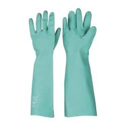 Chemical Resistant Gloves: X-Large, 22 mil Thick, Nitrile-Coated, Nitrile, Unsupported MPN:747-10