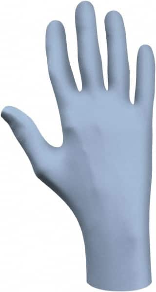 Disposable Glove: Size Large, 6.1 mil, Nitrile, Food Grade, Powder-Free MPN:9905PFL - Pkg Qty 50