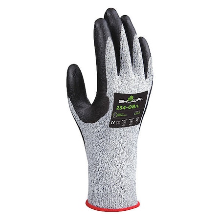 Cut-Resistant Coated Gloves, Cut Level A4, Dipped, Foam Nitrile, Smooth, M 1 PR MPN:234