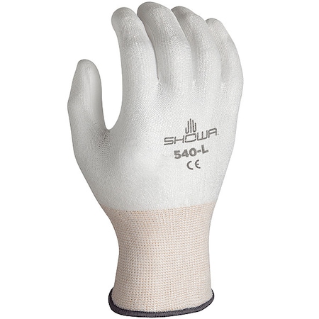 Cut Resistant Coated Gloves, Cut Level A2, Polyurethane, S 1 PR MPN:540S-V