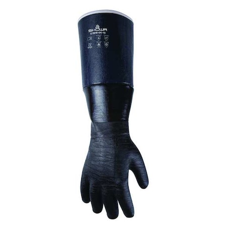 Chemical Resistant Gloves, Black, 1 PR MPN:6781R-06-10