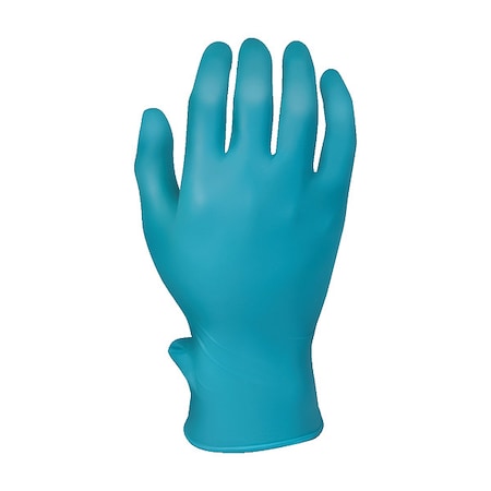 Disposable Gloves, Food Grade, 2.5 mil Palm, Nitrile, Powder-Free, 100 PK, Blue, M MPN:7503PFM-08