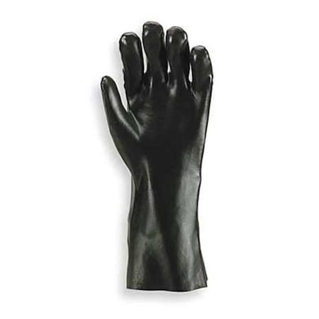 7714R Chemical Resistant Gloves, PVC, 14 in L, 18 mil, Black, L, 1 PR MPN:7714R-10-V