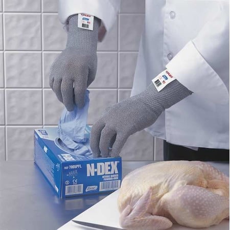Cut Resistant Gloves, Cut Level A3, Uncoated, Uncoated, Smooth, 7 MPN:8113-07