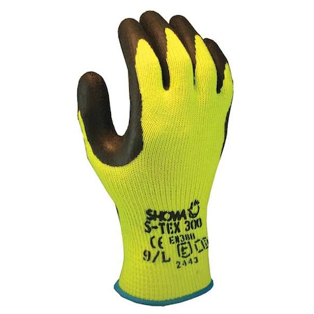 Cut Resistant Coated Gloves, Cut Level 4, Dipped, Latex, Smooth, M 1 PR MPN:S-TEX300M-08