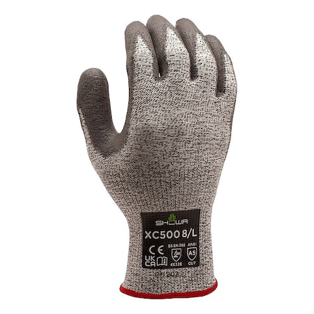 Knit Gloves, Cut Level A5, Polyurethane, Rough, 2XL 1 PR MPN:XC500XXL-10