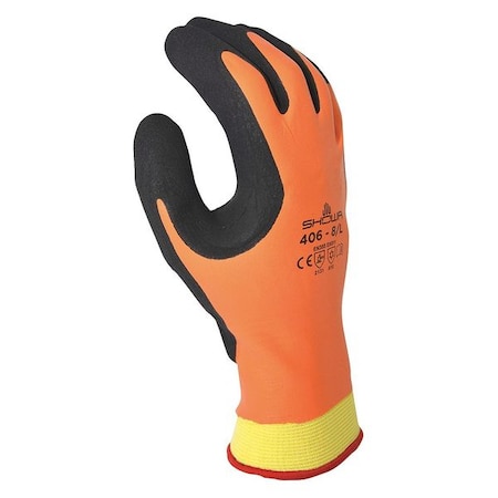 Insulated Nat Rubber Foam Grip Orange/Blk L MPN:406L-08