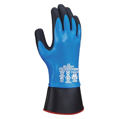 A4 Full Nitrile Coatingw/ Foamed Palm-Sz 9 MPN:S-TEX377SCXL-09