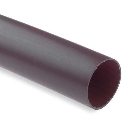Adhesive Lined Heat Shrink Tube, Heavy Wall, 3:1 I.D. Shrink Ratio, 2 in I.D. Before Shrinking, 2 PK MPN:HS500-1000L