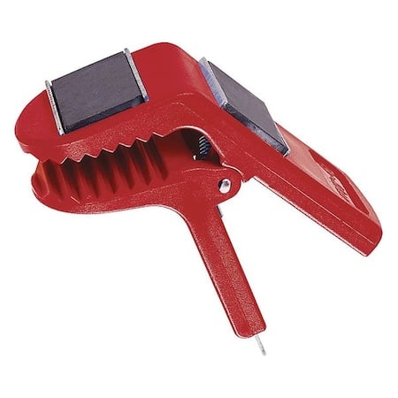 Paint Can Clip, Red, Plastic, 2in. L MPN:1889670