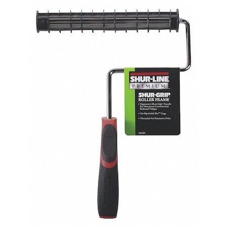 Paint Roller Frame, Frame, Plastic Handle, 9