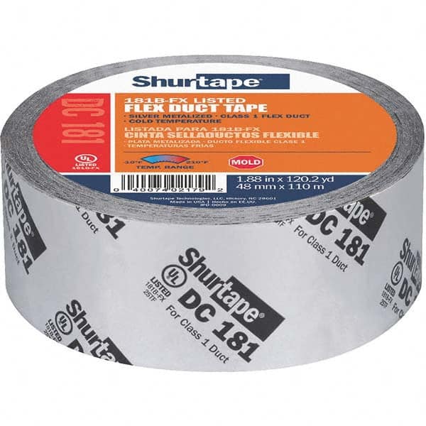 Silver Polyethylene Film Foil Tape: 2.7 mil Thick MPN:164686