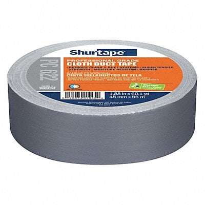 Duct Tape Silver 1 7/8inx60yd 12.5 mil MPN:PC 622
