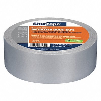 Duct Tape Metalized Silver 1 7/8inx60yd MPN:SF 682