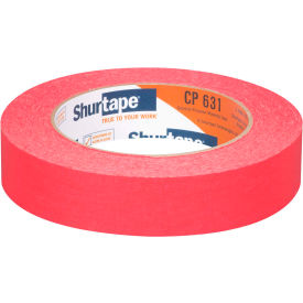 Shurtape® General Purpose Grade Colored Masking Tape Red 24mm x 55m - Case of 36 183263