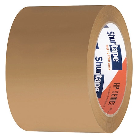 Carton Sealing Tape, 3 mil, Tan, PK24 MPN:207892