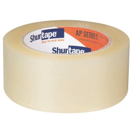 Carton Sealing Tape, Clear, 1.8 mil Thick MPN:231044