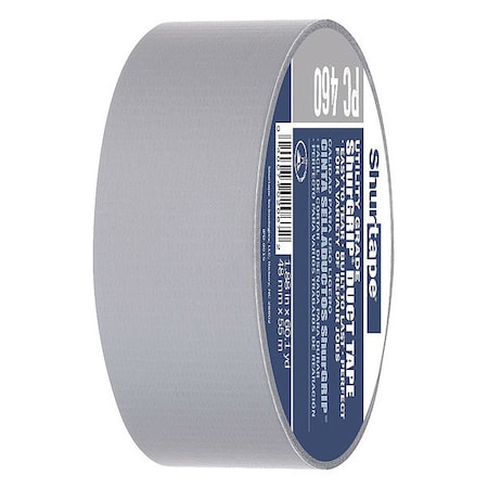 Duct Tape, Silver, 60-1/8 yd L, 1-7/8 in W MPN:105449