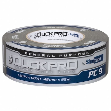 Duct Tape, Olive, 60-1/8 yd L, 1-7/8 in W MPN:105467