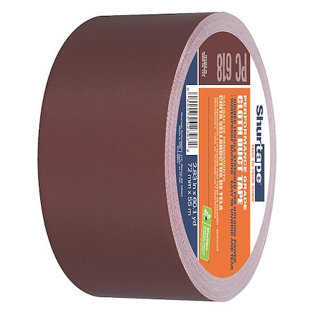 Duct Tape, Red, 60-1/8 yd L, 2-7/8 in W MPN:105504