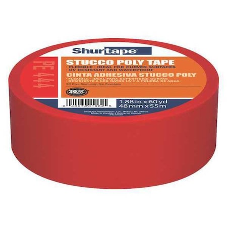 Painter's Tape, Red, 60 yd L, 1-7/8 in W MPN:107239