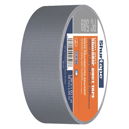Duct Tape, Silver, 60-1/8 yd L, 1-7/8 in W, PK24 MPN:152300