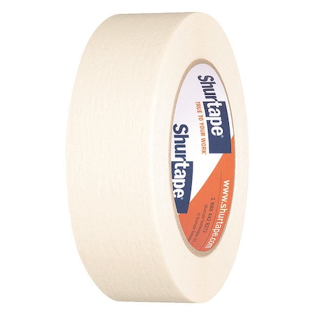 Masking Tape, 4.598IN W x 4.598IN L, 4.8 mil Thick, Natural, 24 PK MPN:CP 106