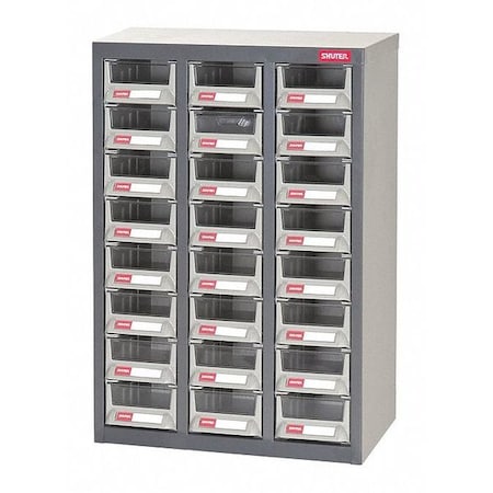 Parts Cabinet, Steel, 24 Bin MPN:1010010
